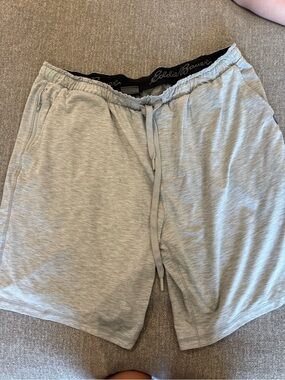 Eddie Bauer Light Grey Athletic Drawstring Shorts